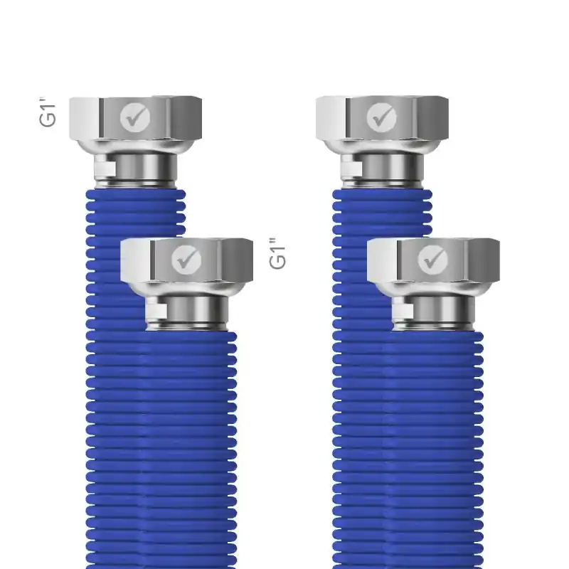 Finale Aktion MERABELL Aqua Flexi G1"-G1 30-60cm zum schnellen Anschluss von 1"Hauswasserleitungen M0063